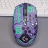 Adequado para Adesivos Antiderrapantes para Mouse Logitech G102/G304, Adesivos Antiderrapantes e Anti-Suor, Película Adesiva Impressa Multicor G304X