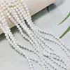 Cuentas de Punta de Diamante Cuentas de Vidrio de Cristal Cuentas Sueltas DIY Accesorios para Ropa Tejidos a Mano Material para Pulsera de Hilo de Cuentas