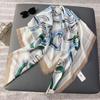 Primavera de 2026 Novo Lenço Quadrado Grande Patchwork Xadrez Clássico Moda Decoração Versátil Proteção Solar Lenço Echarpe Estampado para Mulheres