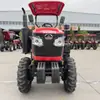 Tractor Agrícola 704 de Doble Tracción Adecuado para Campos Inundados y Secos, Zonas Montañosas, con Funciones de Rotocultivo, Excavación de Zanjas, Cultivo del Suelo y Formación de Surcos