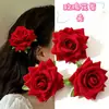 Horquilla de Phalaenopsis de Hada ~ Princesa Francesa Súper Hada Flor Horquilla Placa Horquilla Accesorios para el Cabello Ambiente Tocado Mujeres
