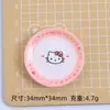 Plato Nuevo de Gatito Lindo Dibujo Animado Hecho a Mano DIY Pegamento de Crema Accesorios de Resina Pequeños Accesorios Materiales para Joyería Venta al por Mayor