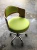 Respaldo de Madera Maciza Silla Elevable de Escritorio Apartamento Pequeño Moderno Sencillo Silla de Computadora de Estudio Silla de Estudiante Silla Giratoria Pequeña para el Hogar