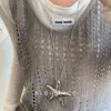 Colar Longo Coreano Ins Simples Geométrico Assimétrico com Pingente Nicho Elegante Versátil Ajustável Acessórios Corrente