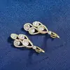 Brincos de Zircônia Roxa em Forma de Gota d'Água Tendência 2025 para Mulheres Design de Moda de Nicho Brincos de Luxo Acessível Brincos Elegantes