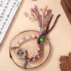 Pulsera Reloj Nuevo Estilo para Mujer DIY Transfronterizo Hecho a Mano Tejida de Tirar Estilo Étnico con Cuentas Reloj para Dama