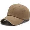 Procesamiento de Gorra de Béisbol Lavada con Logo Personalizado Estilo Europeo y Americano para Papá Gorra de Béisbol Lavada Exterior Desgastada Retro Gorra de Béisbol con Visera Suave de Mezclilla