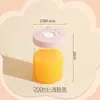 Bol para Comida de Bebé Resistente a Alto Boro, Apto para Cocinar al Vapor, con Tapa, Bol para Bebé, Recipiente Hermético de Almacenamiento, Caja de Conservación de Vidrio, Recipiente para Comida de Bebé