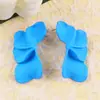 Pendientes Transfronterizos Estilo Europeo y Americano, Pendientes de Acrílico Exagerados Mate Tridimensionales de Pétalo, Colgantes de Oreja de Moda Tendencia, Accesorios para Orejas
