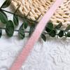 Fábrica en stock Otoño e Invierno Cinta de pelo de visón de imitación Cinta de punto de pelo de conejo Cinta plana de una sola capa Ropa Zapatos y sombreros Accesorios de bricolaje