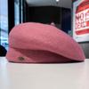 Chapéu de boina de lã de luxo leve Coréia do Sul outono e inverno Novo estilo rosto - olhando pequeno chapéu de pintor de moda Boina retrô britânica