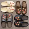 Zuecos cerrados para mujer para uso en casa, pantuflas de verano antideslizantes para baño, de suela suave, ligeros, se pueden usar afuera, pantuflas para hombre