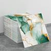 Pegatinas Decorativas para Renovación de Paredes Mármol Imitación Impermeables Transfronterizas Azulejos de Papel Tapiz para el Hogar 30*30