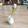 Tulipán Producto Terminado Palo Retorcido Flores Artificiales Venta al por Mayor Flores Falsas de Colores Caramelo Hechas a Mano Decoración del Hogar Regalos de Vacaciones