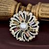 Broche de aleación con diamantes de imitación para mujer, broche para camisa, traje, hebilla oculta ajustada a la cintura, botón decorativo para cheongsam, joyería antiexposición.