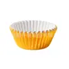 Venta Caliente de Fábrica Multicolor Papel de Aluminio Compuesto Vasitos para Pastel a Prueba de Aceite Soporte de Papel para Hornear Papel para Pastel de Fiesta
