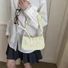 Exquisito Lazo de Encaje de Lunares 2026 Nuevo Bolso Baguette de Moda Versátil de un Solo Hombro para Viajar Debajo del Brazo