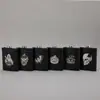 Set de licor doméstico de acero inoxidable transfronterizo, petaca creativa de cabeza de calabaza de Halloween, petaca portátil para exteriores de 8 onzas