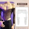 Lencería Sexy Lobe, Ropa de Malla Apasionada y Atractiva, Body Sexy Transparente de Talla Grande Adornado con Pedrería para Hombre