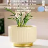 Atacado Dropshipping de Vasos de Flores Cerâmicos Grandes para Casa, Estilo Nórdico Simples, para Varanda, Interior, Sala de Estar, Diâmetro Extra Grande