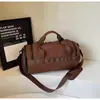 Bolsa Deportiva de Moda para Fitness para Hombres, Gran Capacidad, Bolsa de Viaje de Gama Alta, Bolsa de Almacenamiento Multifuncional con Separación Seca y Húmeda para Mujeres