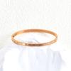 Artículos de Moda Transfronterizos, Joyería de Mano Elegante y de Alta Gama, Números Romanos, Versátil para Uso Diario, Pulseras Personalizadas de Acero Inoxidable
