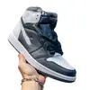 Putian Zapatillas de Baloncesto Aj1 de Alta Calidad Año del Caballo Jordan 1 Azul Carolina del Norte Moda Clásica Versátiles Casuales Deportivas para Hombres y Mujeres