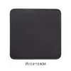 Parches de tela adhesivos sin costura al por mayor del fabricante, parches de algodón sin costuras para reparación de ropa, parche negro bordado DIY para bolsos