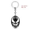 Chaveiro periférico de filme Venom Venom Black Spider Man liga carro chaveiro bolsa pingente atacado
