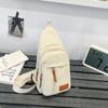 Bolso de Tela de Nailon para Comercio Exterior para Mujer Verano 2025 Nuevo Bolso Bandolera Nicho Estilo K Ins de Gama Alta Estilo Deportivo Bolso de Pecho