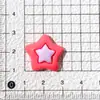 Estrella Brillante de Cinco Puntas de Doble Capa Colorida Accesorios de Resina para Bricolaje Accesorios Hechos a Mano para el Cabello Hebilla de Zapato Materiales Pegatinas para Funda de Teléfono Taza de Agua