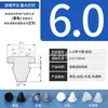 Plugue anti-colisão de silicone resistente a altas temperaturas plugue plugue de pé cônico absorção de choque plugue de poeira plugue de borracha tampa de tampa de furo de furo elástica alta