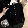 Suéter de Punto de Manga Larga de Alta Gama Otoño/Invierno 2026, Camisa Base Original para Exportación