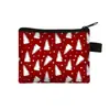 Bolsa Pequena de Moedas Homem de Gengibre de Natal 2025 Porta-Moedas Cartoon Infantil Bolsa de Armazenamento de Grande Capacidade para Fones de Ouvido e Cabos de Dados