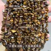Productos semiacabados de grava de cristal mult material natural, grava irregular con agujero pasante para pulseras, collares, pendientes y accesorios para ensartar cuentas