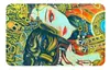 Thangka Estilo Xizang Zaki Lhamo História da Vida Passada e Presente Venda Direta da Fábrica Adesivo Retangular de Vidro de Cristal Ímã de Geladeira Magnético Macio