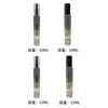 Botella de Vidrio Transparente para Perfume, Spot Cuadrado, 10 ml/15 ml, con Roll-on y Atomizador, Compacta y Portátil, Delgada