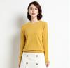 Otoño e Invierno Nuevo Estilo Tejido de Punto con Cuello de Pelo Jersey de Punto, Tejido de Punto Holgado de Cuello Alto Interior para Mujer