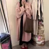 Cárdigan de Punto Grueso Holgado Doble Cara Nuevo Estilo 2026 Otoño e Invierno Talla Grande Estilo Perezoso Suéter Abrigo de Manga Larga para Mujer