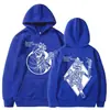 Sudadera de Observación Adelantada Talla Europea Transfronteriza Sudadera Punk Calavera Gótica Moda Masculina Sudadera Gráfica Retro