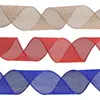 63mm Europeo y Americano clásico color sólido imitación lino cinta de lino rollo de lino corona lazo material correa de jardinería punto 10Y