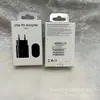 Adecuado para Caja de Empaque de Cargador Rápido Estándar Uk/Us/Eu de 25W Pd para Samsung Caja de Empaque de Cargador Ta800