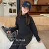 Abrigo para Niñas YOJIA Otoño/Invierno 2026 Nueva Moda Elegante Sudadera con Capucha para Niña Pequeña para Vestir por Capas Conjunto de Otoño para Niños