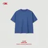 Camiseta de Verano para Hombre Bk Tejido Waffle de Color Sólido de Moda Cuello Redondo Acanalado Hombros Caídos Estilo Boyx Holgada de Manga Corta 270g.
