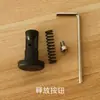 Accesorios para Poste Central RTK Huace Poste GPS Cabeza Cónica de Burbuja Pin de Manija Adaptador de Prisma Brújula Norte-Sur