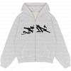 Traje deportivo para pareja, estilo hip hop, informal, de marca, con capucha y estampado de pierna, estilo europeo y americano, Y2K