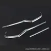 23 Moldura de parachoques trasero Land Cruiser modificación adecuada para Toyota LC300 protección de esquina de parachoques de luz antiniebla trasera anti-colisión L