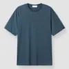 LiquidaciónCamiseta de Manga Corta Fresca de Seda de Hielo para Hombre de Verano, Top de Color Sólido con Cuello Redondo, Camiseta Casual Delgada y Transpirable