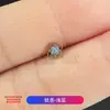 Pendientes de Aleación de Titanio F136 con Diseño de Flor Hueca de Cuatro Pétalos, Incrustación de Circonita, Tornillo Interno para Hélice de Oreja, Piercings para Labio, Joyería para Piercings de Titanio G23