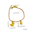 Pulsera Roja de Hilo del Año del Caballo del Zodiaco para Mujer, Lujo Ligero con Sensación de Alta Gama, Pulsera Tejida, Nuevo Estilo Chino, Nuevo Diseño del Año del Caballo, Accesorio de Mano